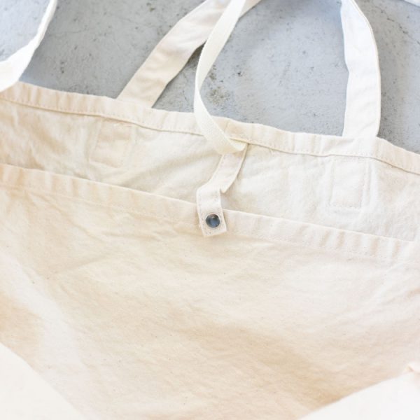 2304510113020 08 Hobo 2way Duck Canvas Tote Bag White