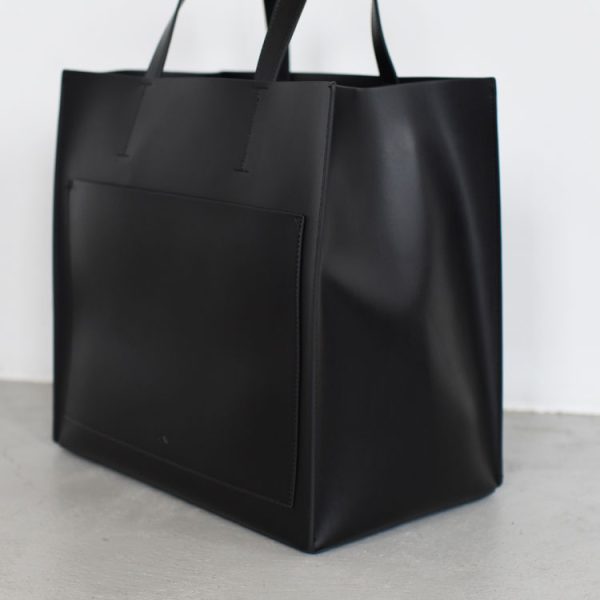 2304510114331 07 Eslow Square Pocket Tote Bag Black