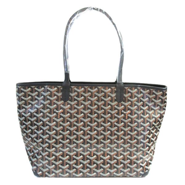 230602 10c Goyard Artois PM Black Zippered Tote Bag