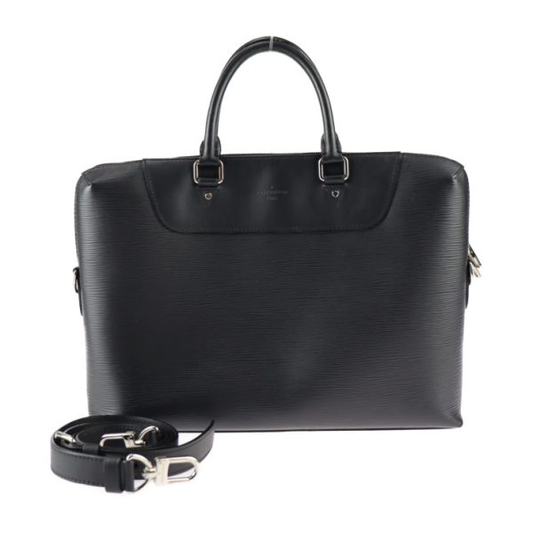 2306113007038 1 LOUIS VUITTON Porte Cuman Jules 2way Business Bag Noir Black