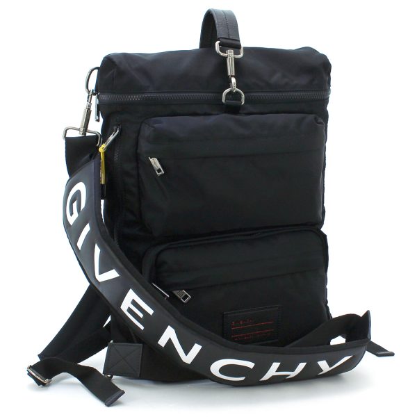 230704 bg1 4 1 Givenchy Flat Backpack Nylon Bla