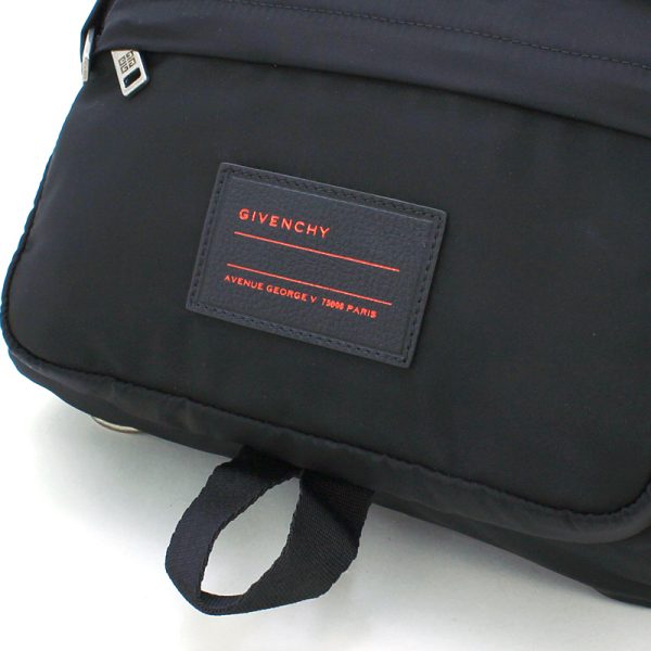 230704 bg1 4 7 Givenchy Flat Backpack Nylon Bla