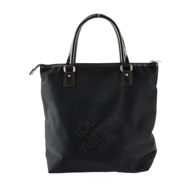 2307123007053 3 Louis Vuitton Cougar Damier Jean Tote Bag Leather Black