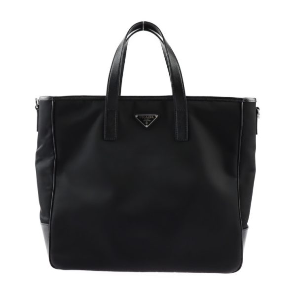 2307123007057 1 Prada Tote Bag Nylon Black