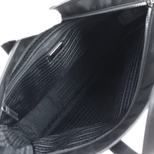 2307123007057 7 Prada Tote Bag Nylon Black