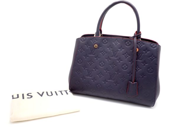 23082202630 2 11 Louis Vuitton Montorgueil PM Boston Bag Brown