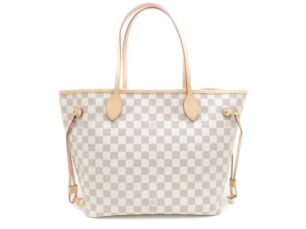 23082202712 1 02 Louis Vuitton Neverfull MM Tote Bag Beige