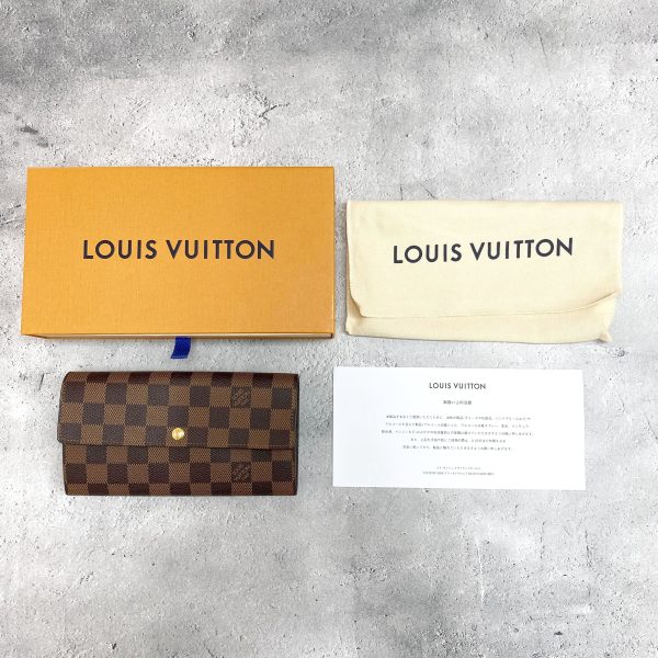 23100381 12 Louis Vuitton Portefeuil Sala Damier Wallet