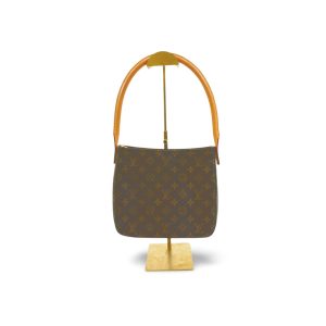 23100588 01 Goyard Black Gold Goyardine Canvas Saint Louis GM