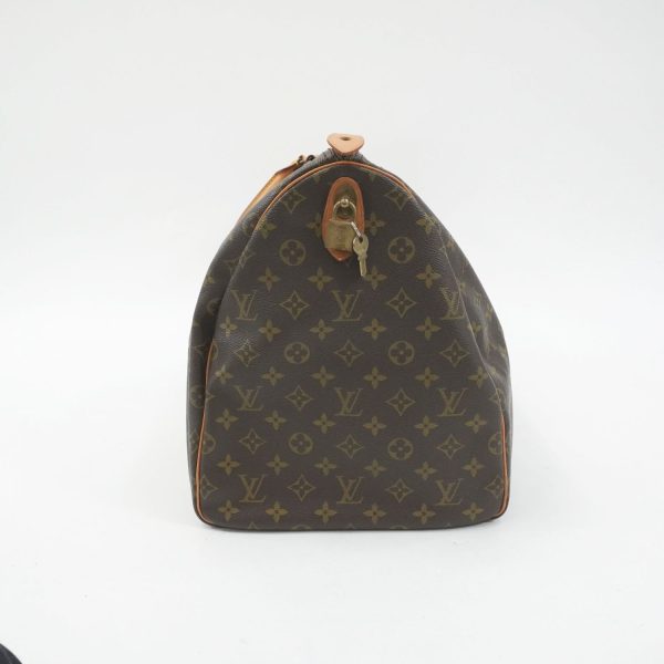 23100594 04 Louis Vuitton Keepall 55 Boston Bag Monogram Brown