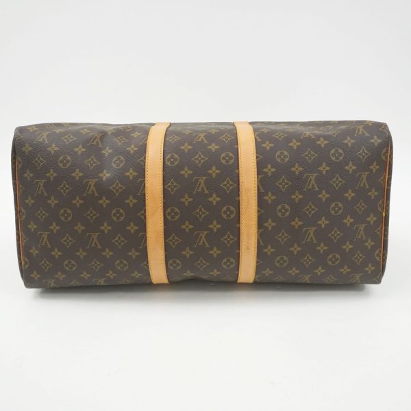 23100594 08 Louis Vuitton Keepall 55 Boston Bag Monogram Brown