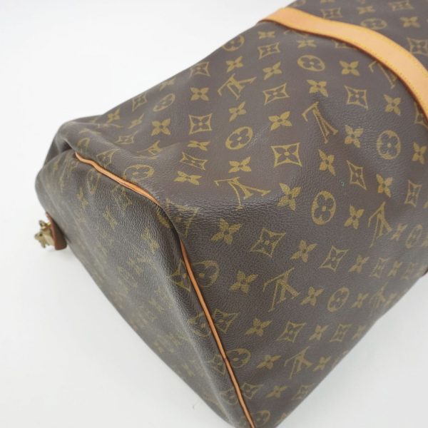 23100594 09 Louis Vuitton Keepall 55 Boston Bag Monogram Brown