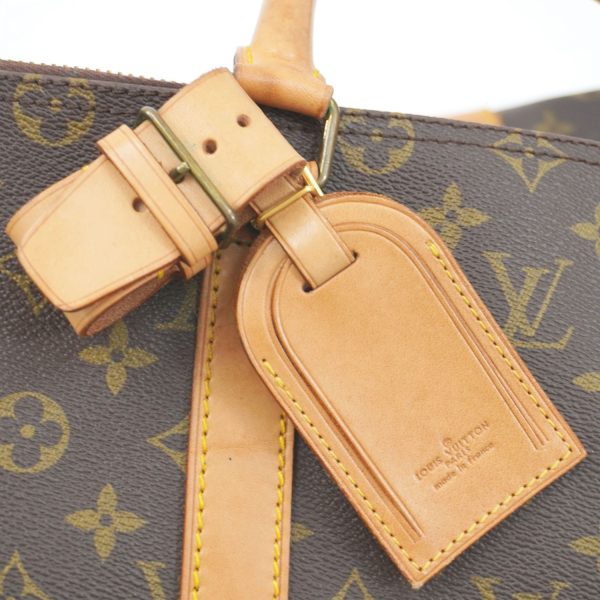 23100594 18 Louis Vuitton Keepall 55 Boston Bag Monogram Brown