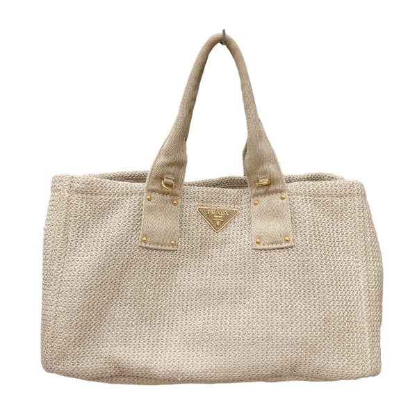 2312170040032 0 1 Prada Canapa Tote Bag Beige