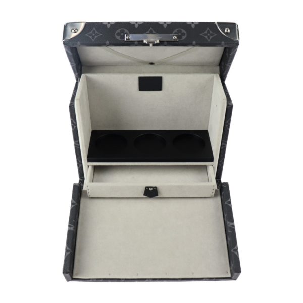 2314063010124 7 LOUIS VUITTON Fragrance Trunk Vanity Bag Black