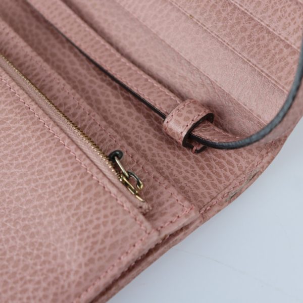 2324033001208 9 Gucci Shoulder Wallet Swing Bag Pink Gold