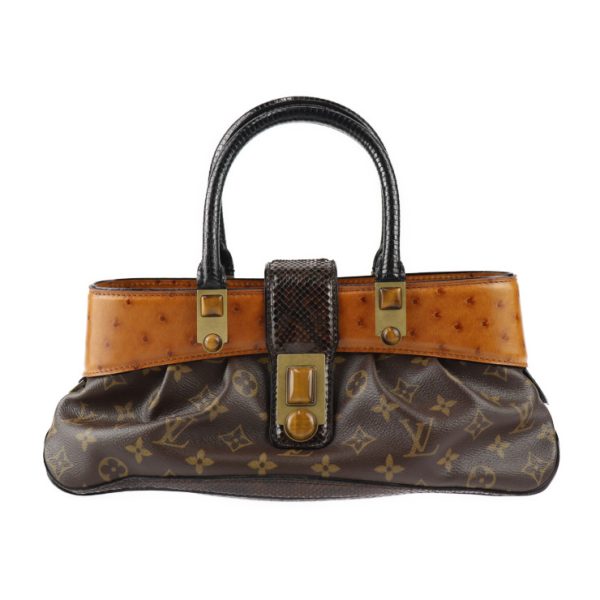 2327113007202 1 Louis Vuitton Dora Monogram Waltz Handbag Brown Black