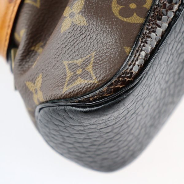 2327113007202 5 Louis Vuitton Dora Monogram Waltz Handbag Brown Black