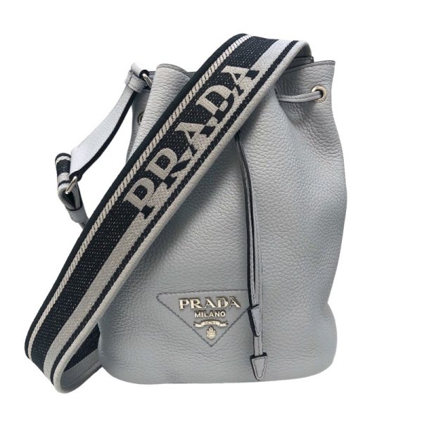 2339700006417 Prada Leather Bucket Bag