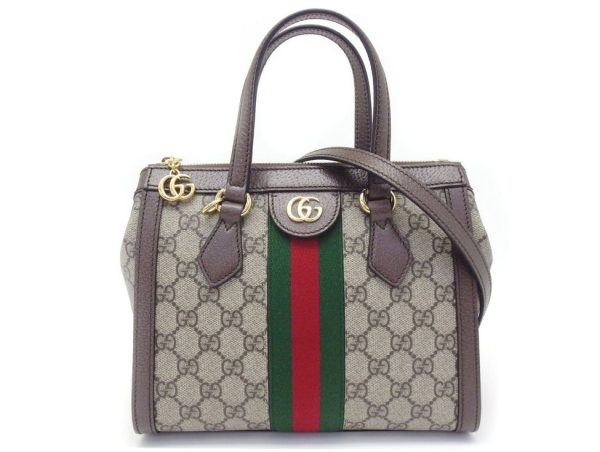 23420tjno1 03 Gucci GG Supreme Gray Black Cutout Shoulder Bag