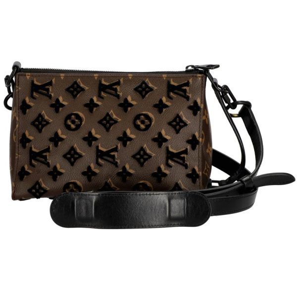 23504 1 Louis Vuitton Trio Messenger Bag Monogram Taffetage