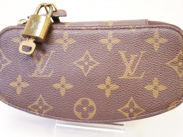 23643 2 Louis Vuitton Monogram Poche Monte Carlo PM Jewelry Case