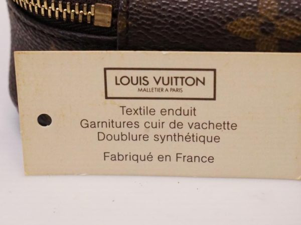 23643 6 Louis Vuitton Monogram Poche Monte Carlo PM Jewelry Case