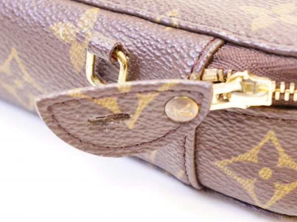 23643 7 Louis Vuitton Monogram Poche Monte Carlo PM Jewelry Case