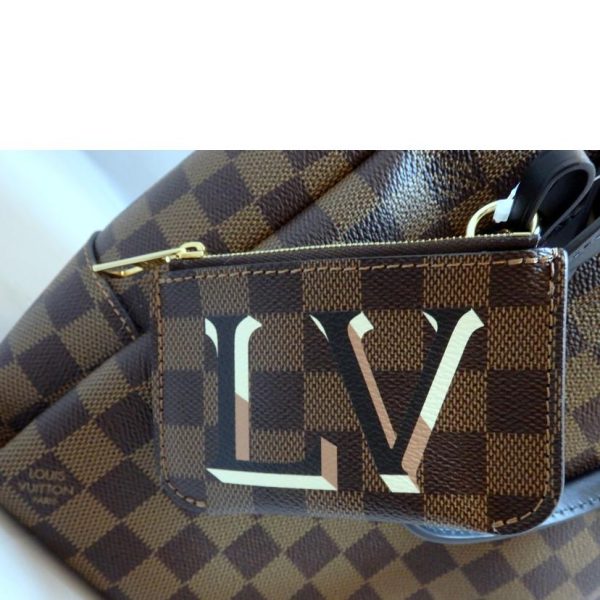 23848 6 Louis Vuitton Belmont BB Handbag Brown