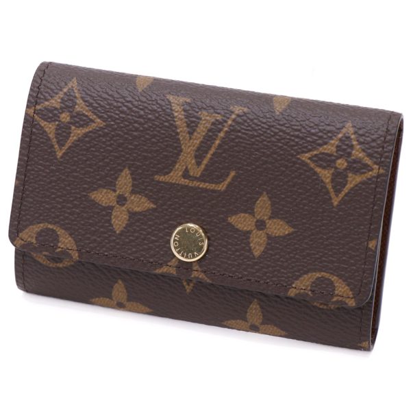 24 0810 01 Louis Vuitton Multicle 6 Keychain Brown