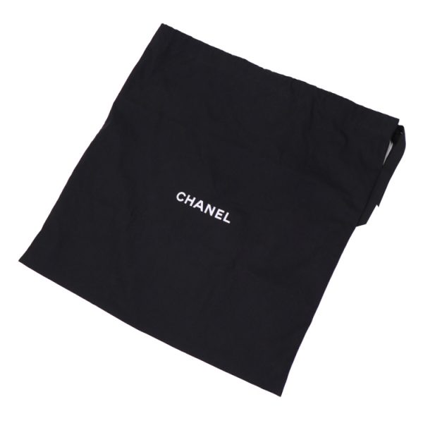 24 0865 15 Chanel Drawstring Bag White