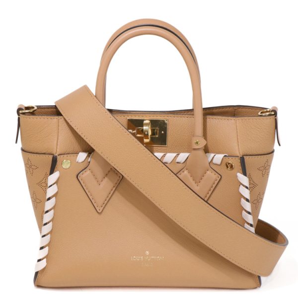 24 1214 02 Louis Vuitton On My Side PM Handbag Beige