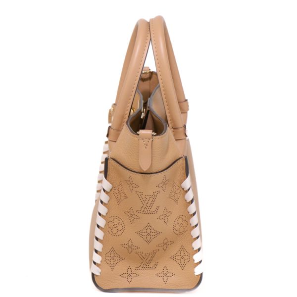 24 1214 03 Louis Vuitton On My Side PM Handbag Beige