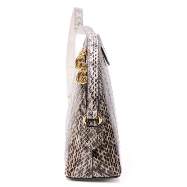 24 1438 03 Gucci Crossbody Bag Python White