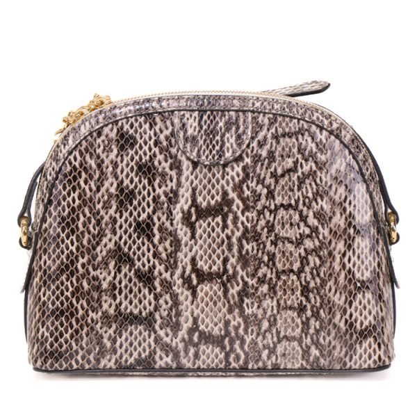 24 1438 04 Gucci Crossbody Bag Python White