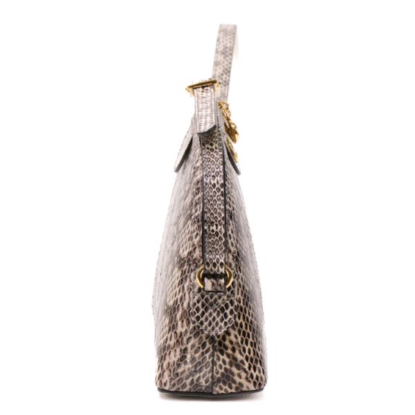 24 1438 05 Gucci Crossbody Bag Python White