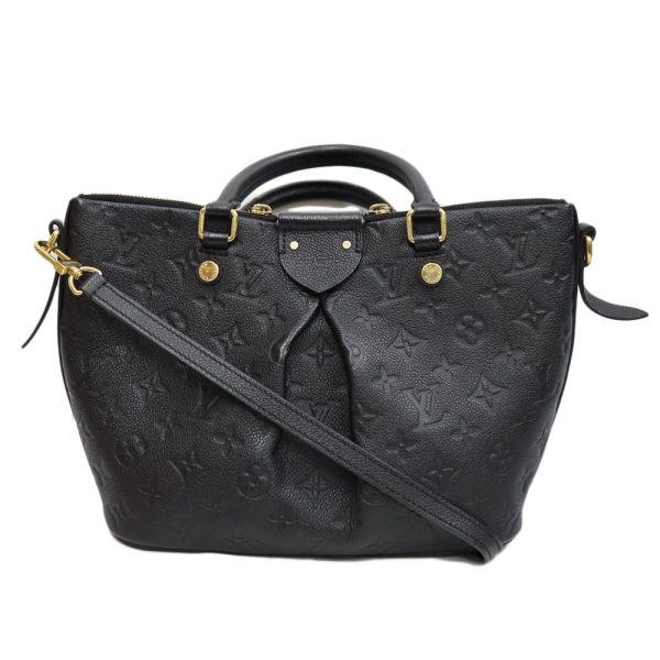 24 3054 1 Louis Vuitton Mazarine PM Empreinte Handbag Black