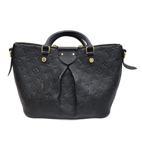 24 3054 2 Louis Vuitton Mazarine PM Empreinte Handbag Black