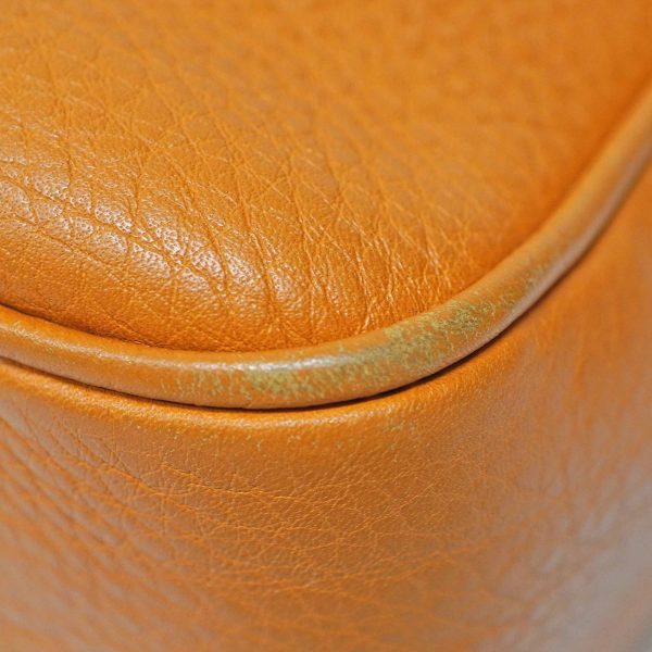 24 463 9 Gucci Soho Leather Small Disco Bag Orange