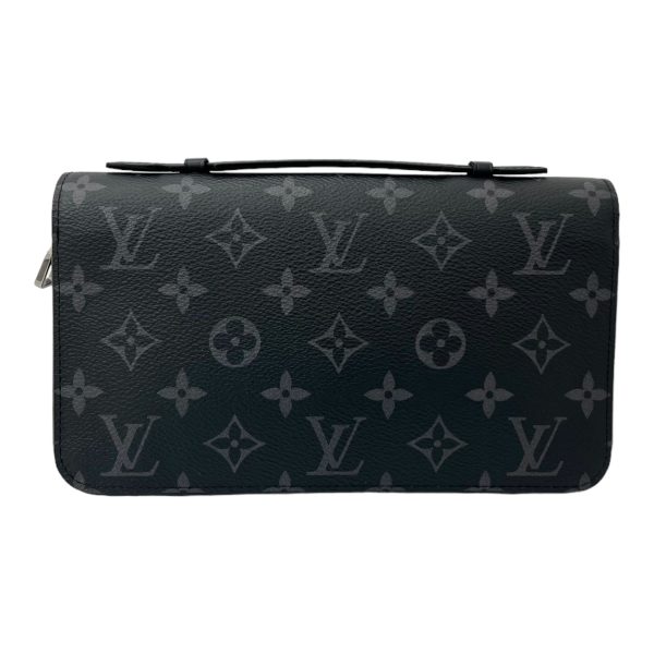 24 594 01 Louis Vuitton Zippy XL Monogram Eclipse Clutch Bag Long Wallet