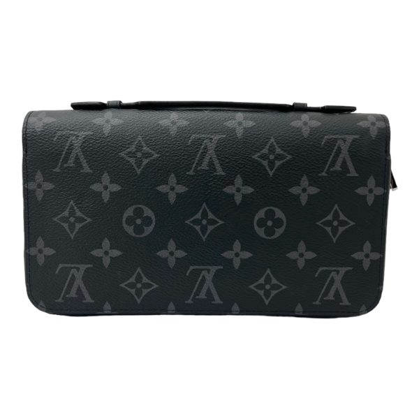 24 594 02 Louis Vuitton Zippy XL Monogram Eclipse Clutch Bag Long Wallet