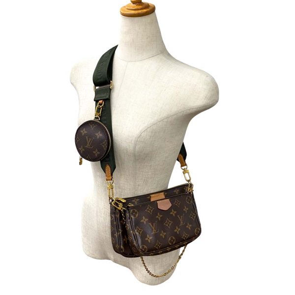 24 837 17 Louis Vuitton Multi Pochette Accessoire 2way Shoulder Bag Monogram