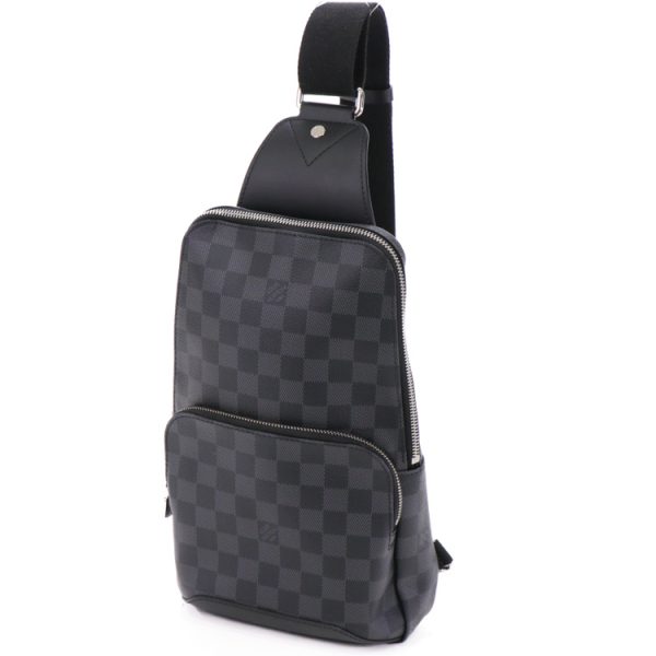 24 90737 01 Louis Vuitton Avenue Sling Bag Gray