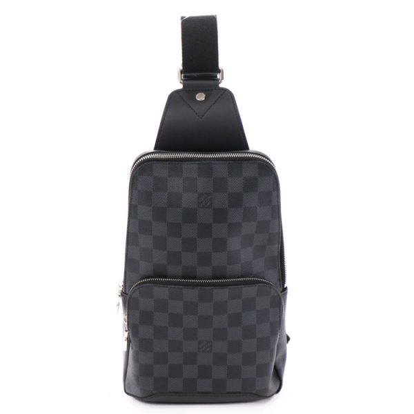 24 90737 02 Louis Vuitton Avenue Sling Bag Gray