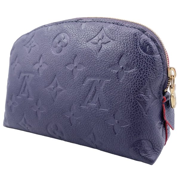 24002543 01 Louis Vuitton Cosmetic Pouch Pochette Monogram Navy