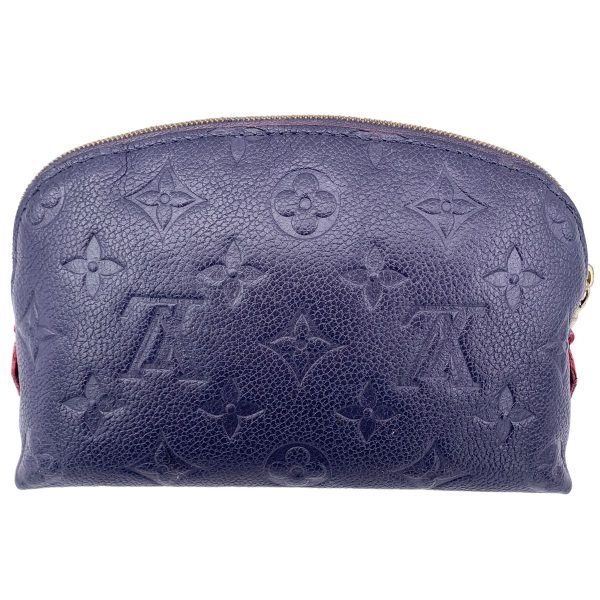 24002543 02 Louis Vuitton Cosmetic Pouch Pochette Monogram Navy