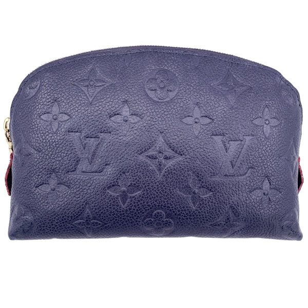 24002543 03 Louis Vuitton Cosmetic Pouch Pochette Monogram Navy