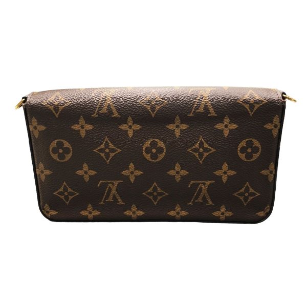 24008462 03 Louis Vuitton Pochette Felicie Monogram Canvas Shoulder Bag