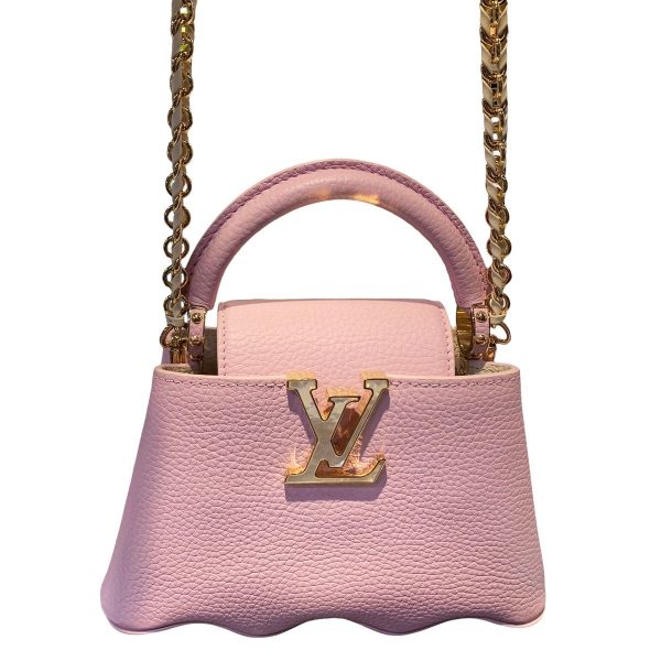 24008884 09 Louis Vuitton Capucines Mini Taurillon Shoulder Bag