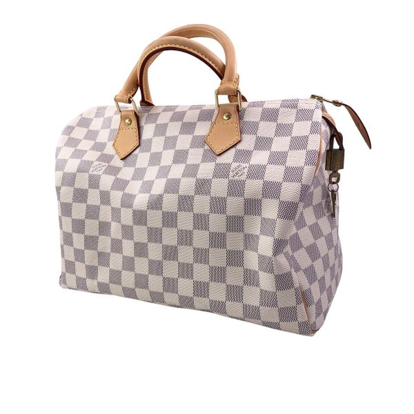 24011572 04 Louis Vuitton Speedy Damier Azur